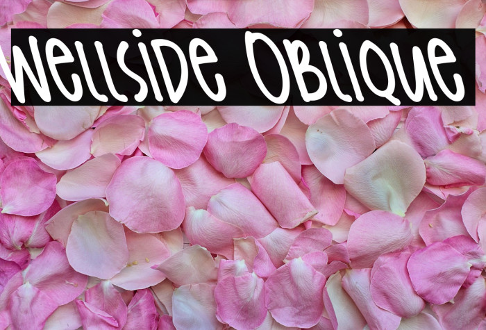 Wellside Oblique Example 2