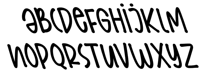 Wellside Oblique Font LOWERCASE