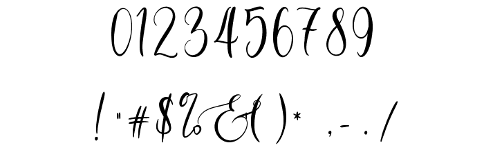 Wellstone Font OTHER CHARS