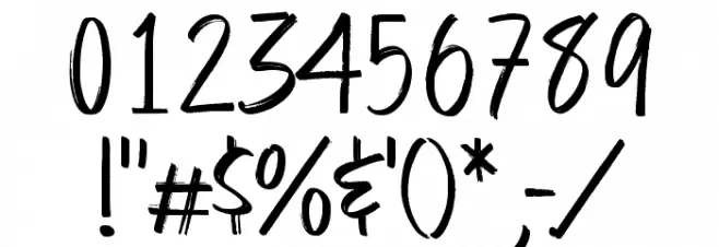 Welluxx Demo Font OTHER CHARS