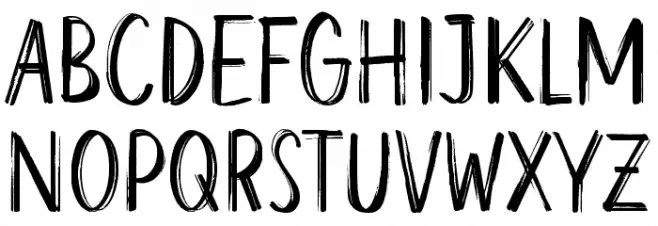 Welluxx Demo Schriftart Kleinbuchstaben