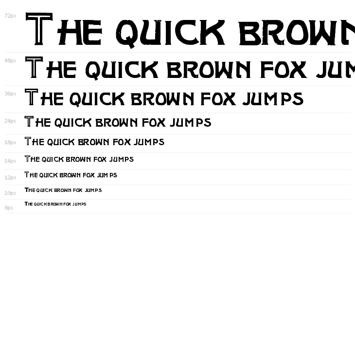 Wellville font by Marta van Eck Waterfall