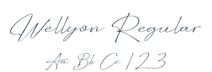 Wellyon Regular Font Preview