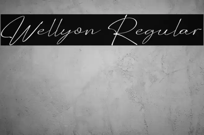 Wellyon Regular Fuentes examples