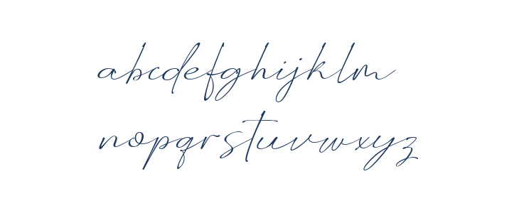 Wellyon Regular Lowercase