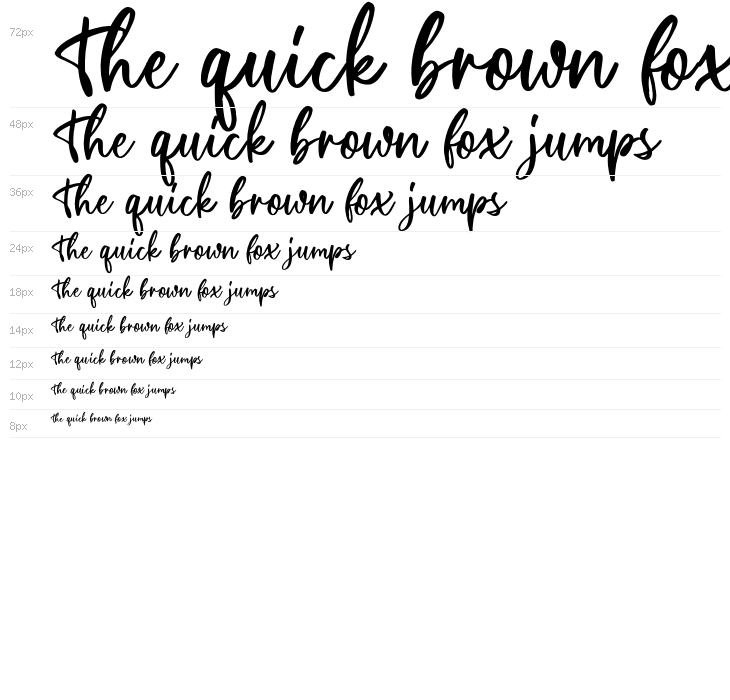 WellytoniaScriptDEMO Waterfall