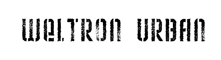 Weltron Urban  Frei Schriftart Herunterladen