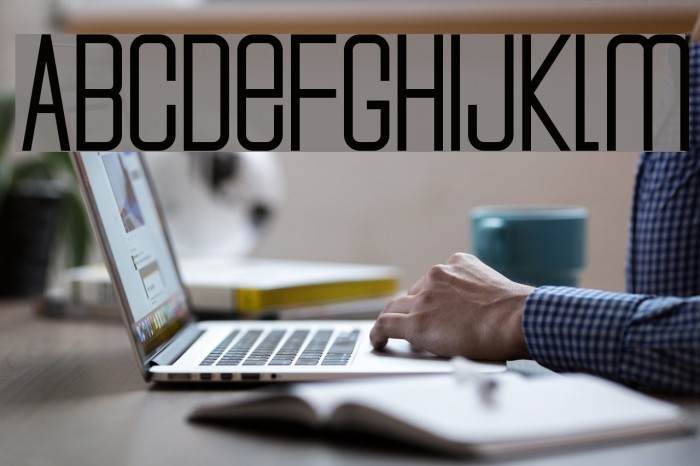 Weltron Font examples
