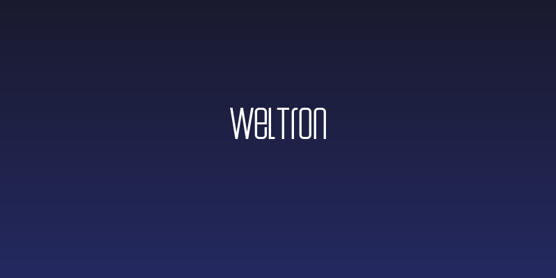 Weltron Social Header