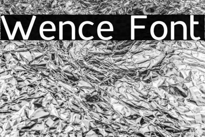 Wence Font examples