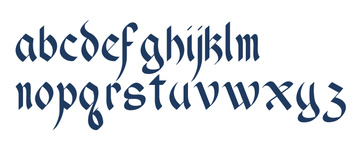 Wendel lv1 Lowercase