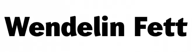 Wendelin-Fett  Free Fonts Download