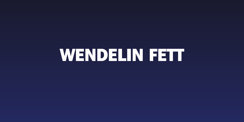 Wendelin-Fett Social Header