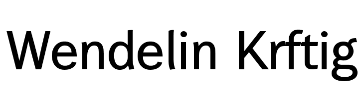 Wendelin-Krftig Font