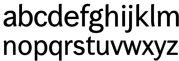 Wendelin-Krftig フォント 小文字