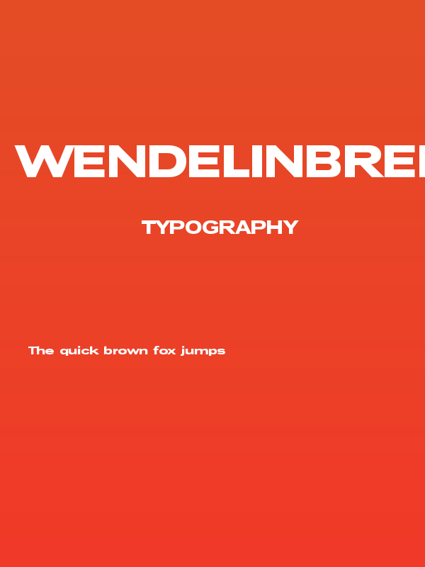 WendelinBreitfett Poster