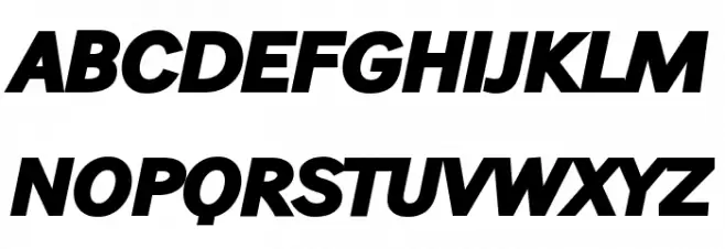 WendelinFettKursiv Font Litere mari