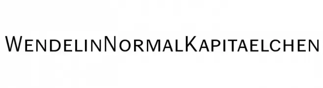 WendelinNormalKapitaelchen  تنزيل الخطوط