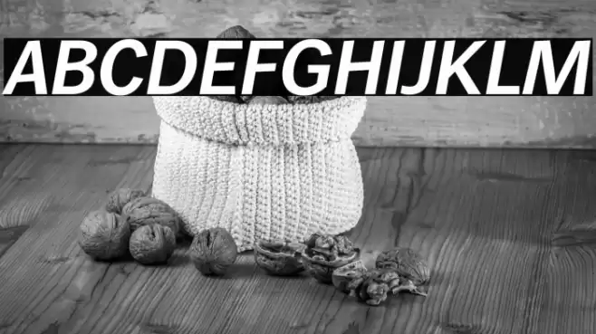 WendelinReduced-BoldItalic Font examples