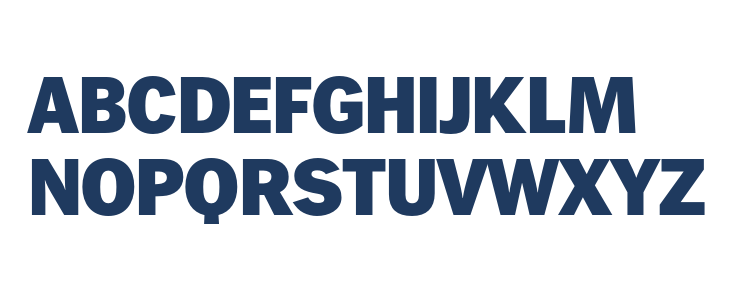 WendelinReduced-Fett Uppercase