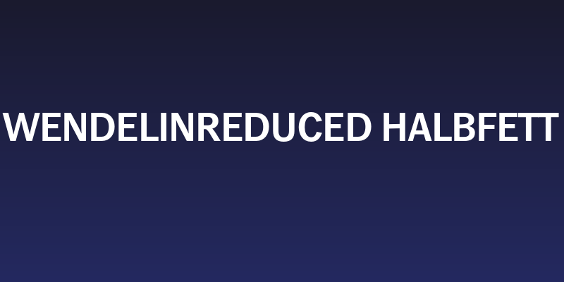 WendelinReduced-Halbfett Social Header