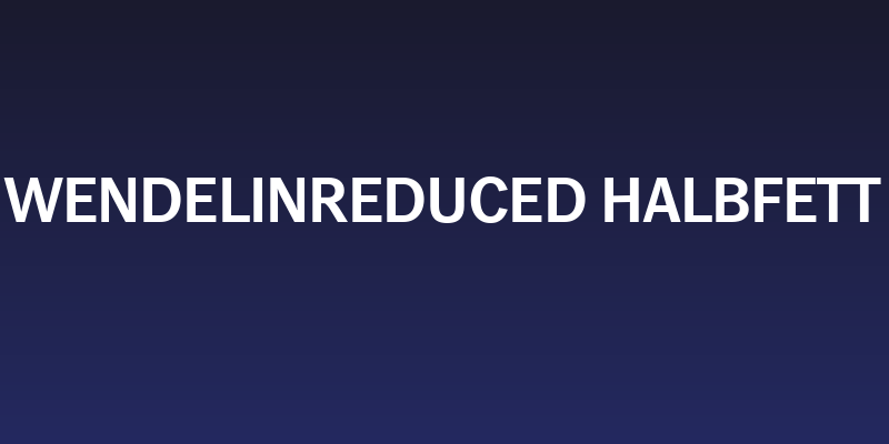 WendelinReduced-Halbfett Social Header