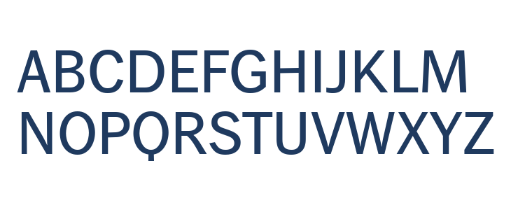 WendelinReduced-Kraeftig Uppercase