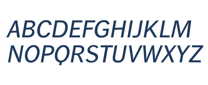WendelinReduced-KraeftigKursiv Uppercase