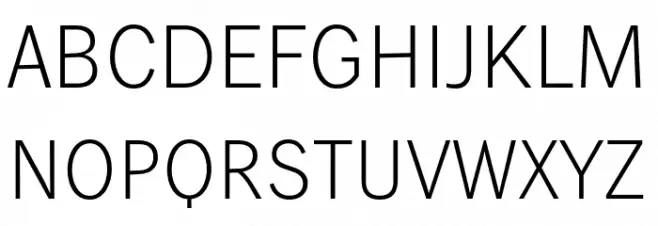 WendelinReduced-Leicht 字体 大写