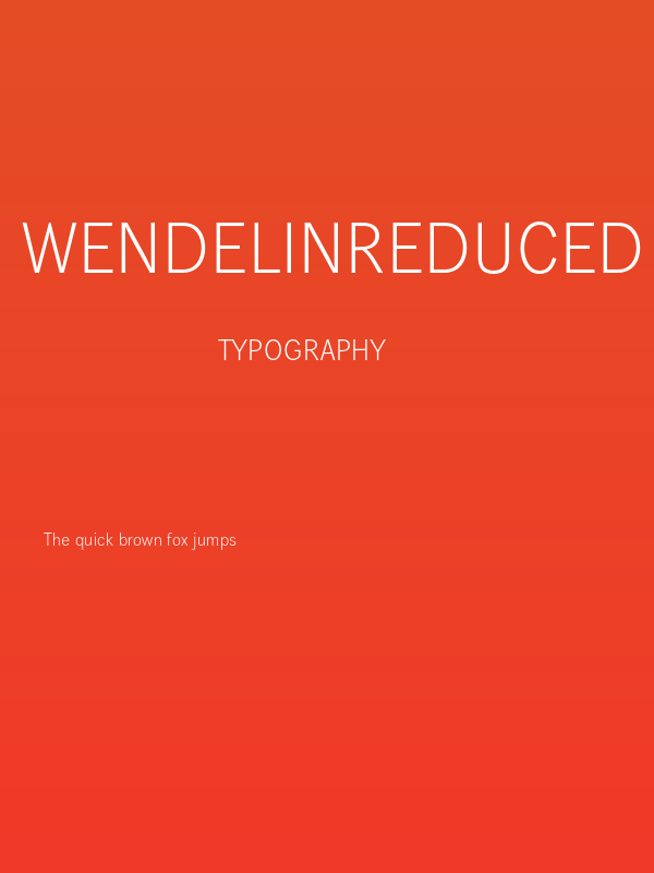 WendelinReduced-Leicht Poster