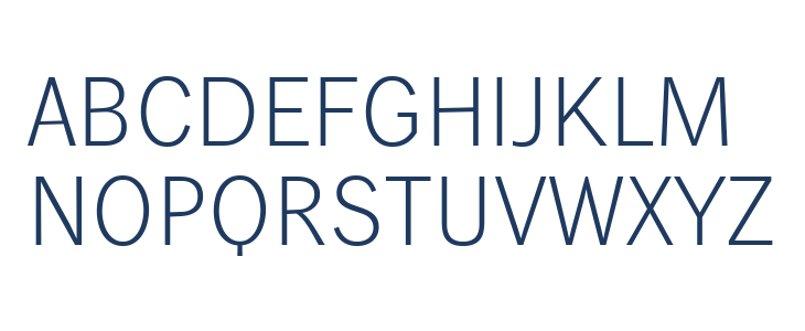 WendelinReduced-Leicht Uppercase