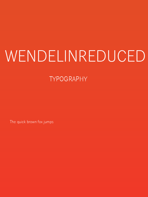 WendelinReduced-Leicht Poster