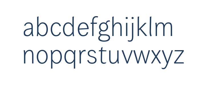 WendelinReduced-Leicht Lowercase