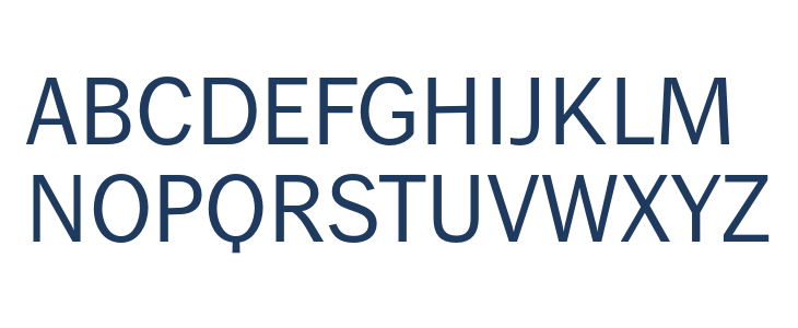 WendelinReduced-Normal Uppercase