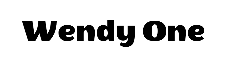 Wendy One Font - FFonts.net