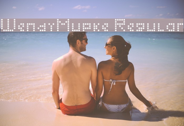 WendyMupke Regular Font examples