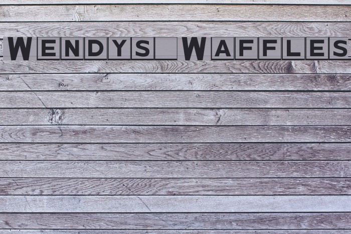 Wendys_Waffles Example 3