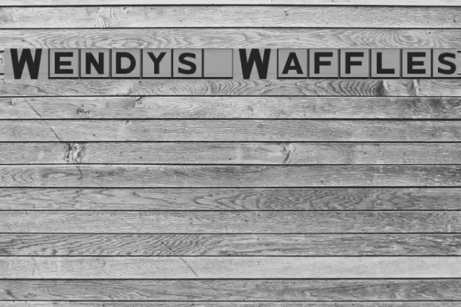 Wendys_Waffles Font examples