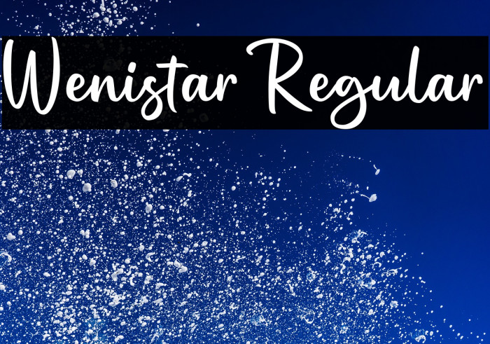 Wenistar Regular Example 2