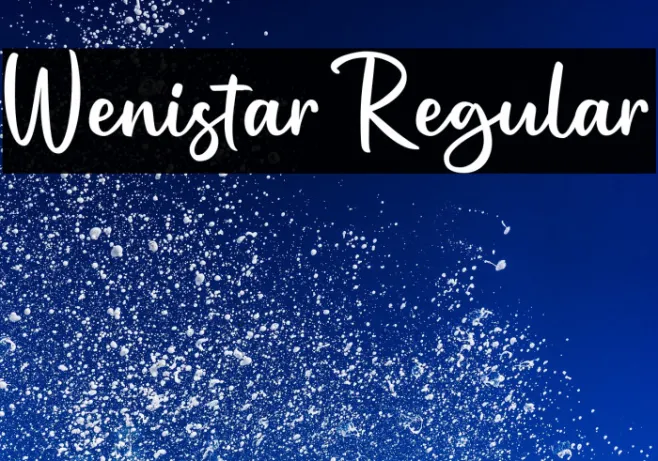 Wenistar Regular Example 2