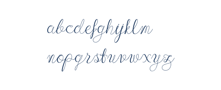 Wennyscript Lowercase