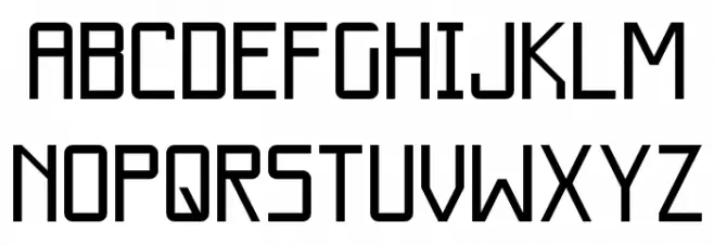 Wensleydale Gothic NBP Regular Шрифта ВЕРХНИЙ