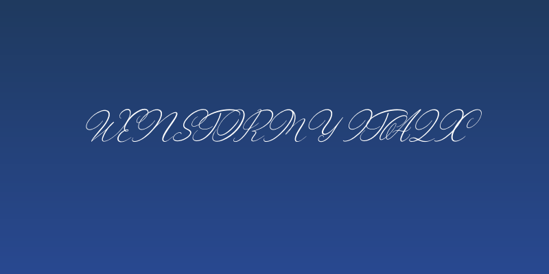 Wenstormy Italic Social Header