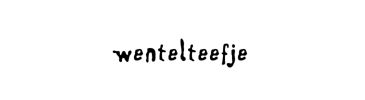 Wentelteefje  免费字体下载