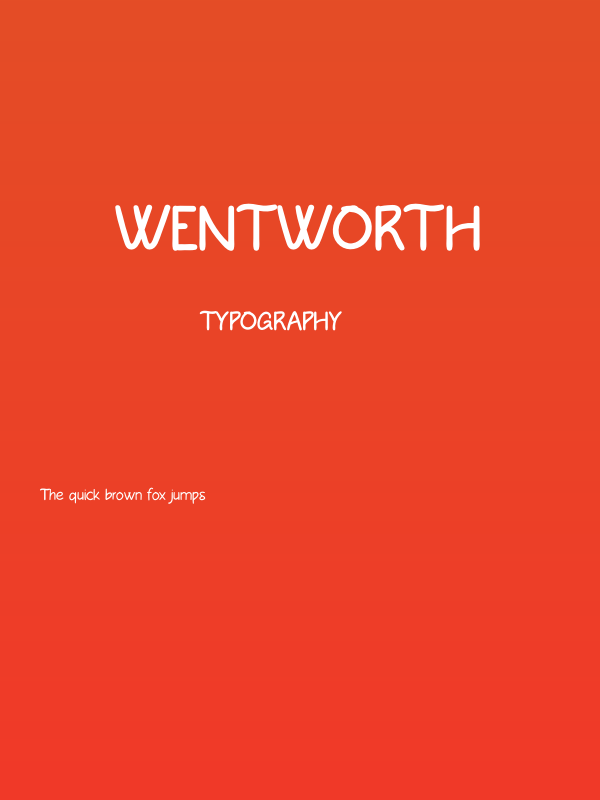 Wentworth Poster