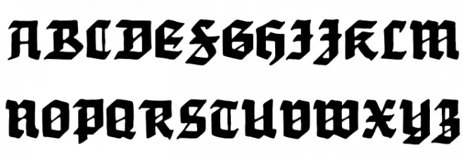Werbedeutsch-Heavy Fuentes MAYÚSCULAS
