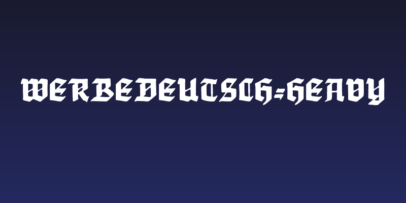 Werbedeutsch-Heavy Social Header