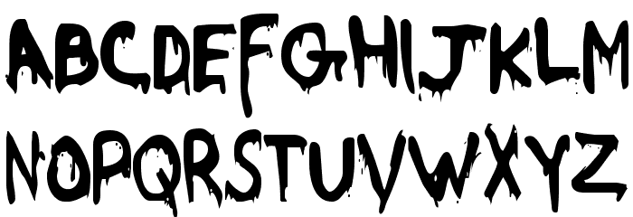 Were-Beast Condensed Font LOWERCASE