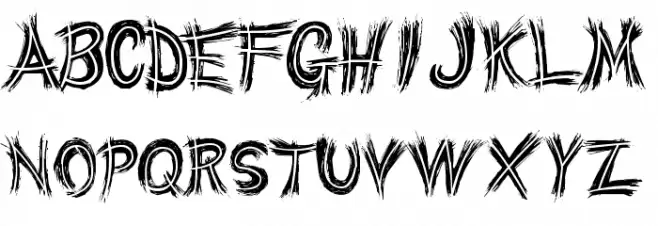 WereWolf1 字体 大写