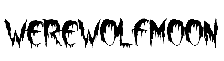 Werewolf Moon  नि: शुल्क फ़ॉन्ट्स डाउनलोड